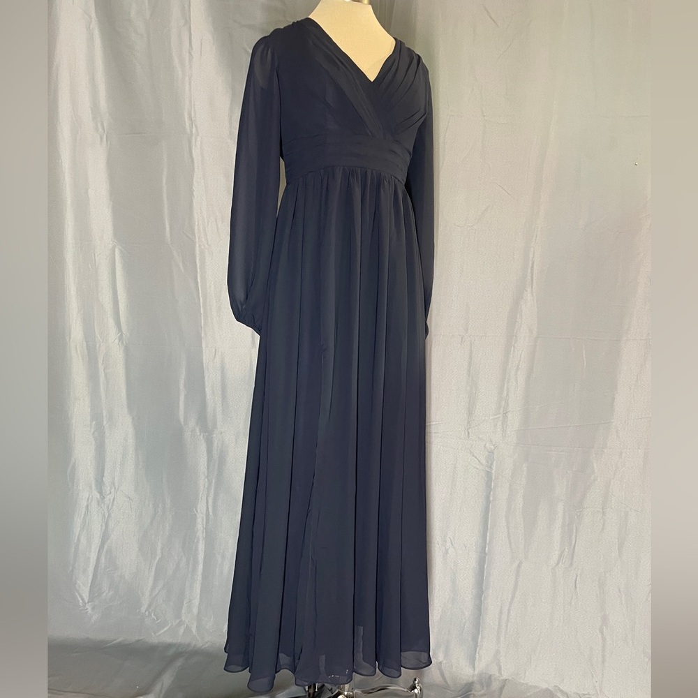 Navy Blue Formal Dress